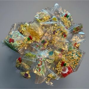 12 oz Polymer Clay & Plastic Slime Charms Nail Art Bracelet Making 3D FRUIT